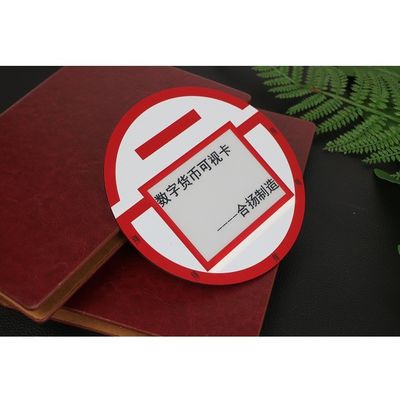 Tarjeta visual RFID Smart Card de la exhibición del pago OTP con la función de colocación