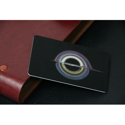 Tarjeta brillante del escudo de NFC del RFID del escudo de la tarjeta del cepillo anti luminoso del hurto