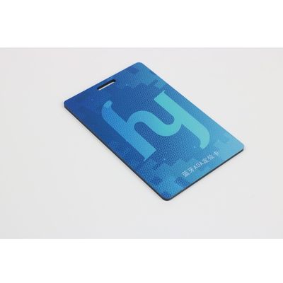 el PVC sin contacto de la tarjeta de 13,56 megaciclos RFID integró el grueso de Smart Card 0.84-3.0m m