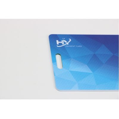 La pantalla Idex de la tinta de 1,02 pulgadas toma las huellas dactilares la prenda impermeable de Smart Card IP68