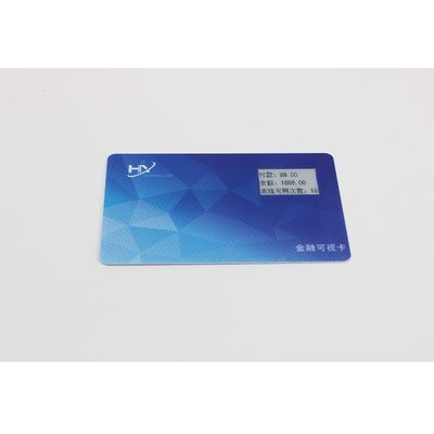 interfaz de la tarjeta de banco de Smart Card OTP de la tinta del grueso E de 0.84m m M7816