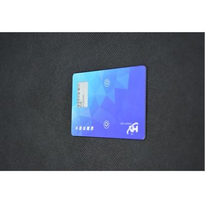 La tarjeta de chip CI recargable 7816 integró seguridad del grueso de 1.5m m alta