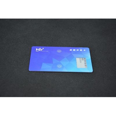Contacto Chip Card 7816 Chip Embedded 13.56mhz de la pantalla de la tinta de 1,02 pulgadas