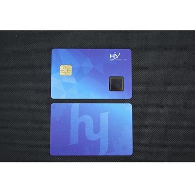 OTP que ata la autentificación bidireccional integrada de la tarjeta de crédito de la huella dactilar 1.0m m