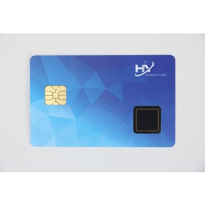 la huella dactilar del grueso de 0.84m m tarjeta prenda impermeable de 13,56 megaciclos Smart Card