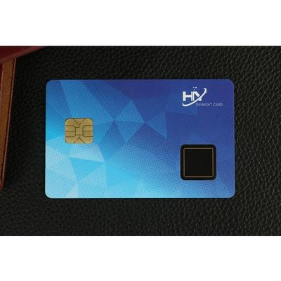 la huella dactilar del grueso de 0.84m m tarjeta prenda impermeable de 13,56 megaciclos Smart Card
