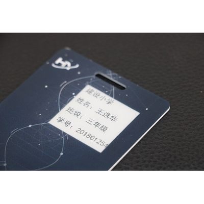 Tarjeta biológica 13.56mhz Contactness de la seguridad RFID de la identificación 1,54 pulgadas
