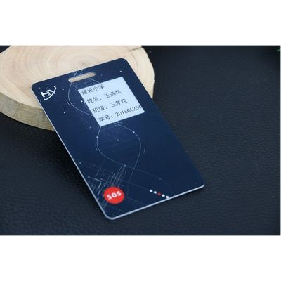 tarjetas imprimibles portátiles del rfid RFID de 1,02 pulgadas de la tarjeta sin contacto de la pantalla