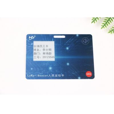 Tarjeta sin contacto recargable de 1.5m m RFID con el ODM del OEM de la pantalla de OLED