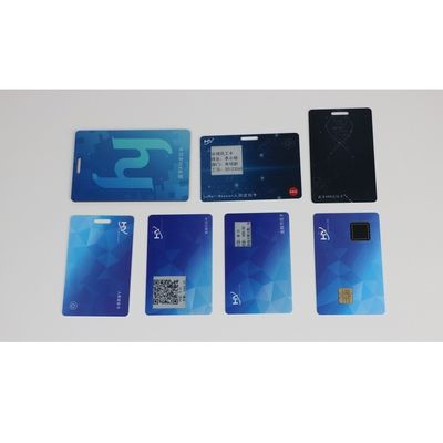 Tarjeta de crédito recargable de la pantalla de la tinta de 1,02 pulgadas con la huella dactilar