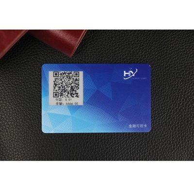 1,54 huella dactilar Bluetooth Smart Card de la tarjeta FPC de la identificación del faro de la pantalla BLE de la tinta de la pulgada