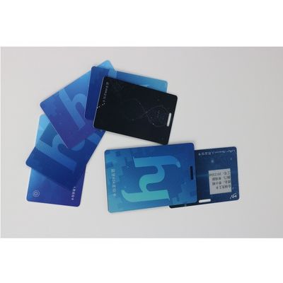 ISO7816 RFID portátil que bloquea grueso del escudo 0.84m m de las tarjetas